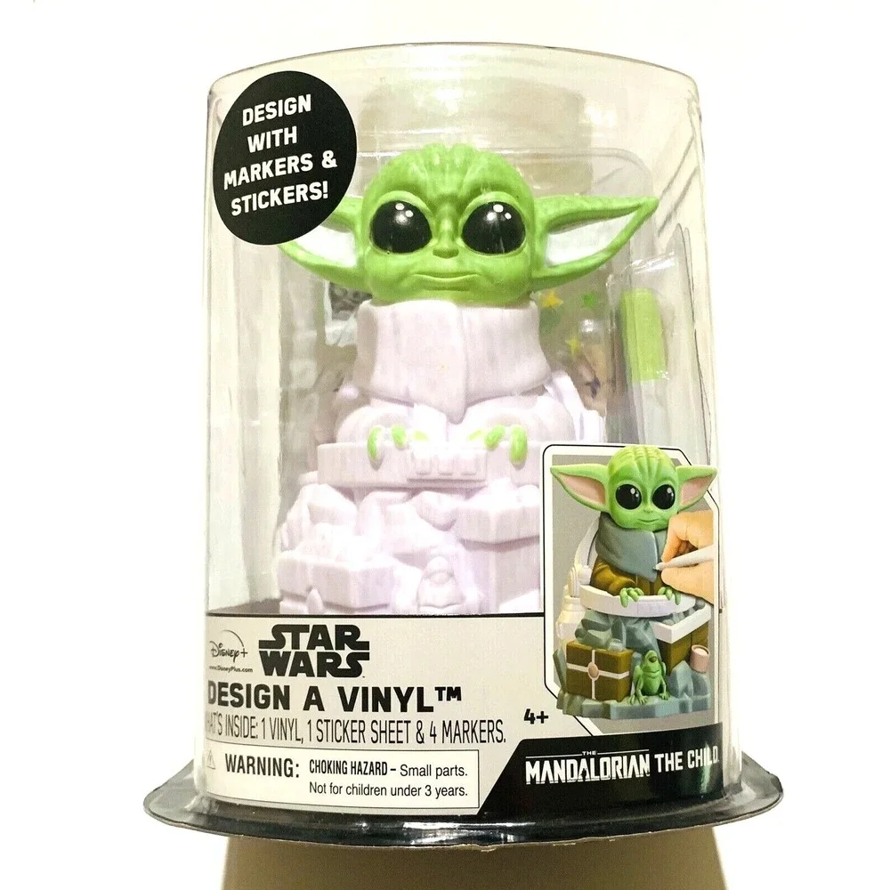Star Wars The Mandalorian The Child Design A Vinyl‎ Kit New Sealed